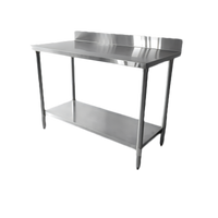 Thunder Group SLWT42496F4 Stainless Steel Prep Tables