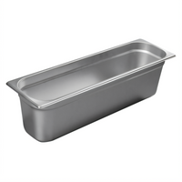 DuraPan 1/2 Long Solid Steam Table Pan, 6-Inch Deep, 18/8 Stainless Steel