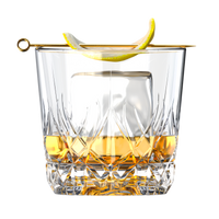 Ocean Flow Double Rocks Glass, 11-7/8 oz.