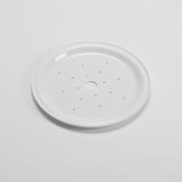 American Metalcraft White Melamine Seafood Drip Tray, 9-3/8 Inch Diameter