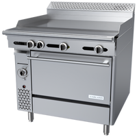 Garland Cuisine C36-1-1C 36-Inch Heavy Duty Gas Griddle Top Range with Convection Oven