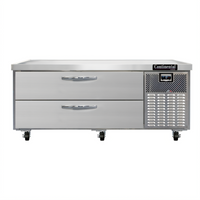 Continental Refrigerator D60GFN One-Section Freezer Griddle Stand with Two Drawers