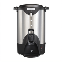 Hamilton Beach Commercial 40-Cup Double-Wall Insulated Stainless Steel Coffee Urn