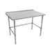 Thumbnail image #1 for John Boos Stallion 84-Inch x 36-Inch Stainless Steel Work Table with 1-1/2-Inch Rear Riser