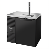 36-Inch One-Section Pass-Thru Refrigerated Draft Beer Cooler with 1-Faucet Beer Column