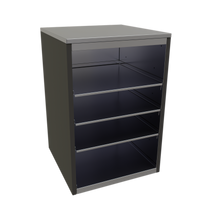 Glastender BGS-24 Open Front Back Bar Glass Storage Cabinet, 24