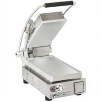 Pro-Max 2.0 7.5-Inch x 14.2-Inch Smooth Cast Iron Sandwich Grill, 120V