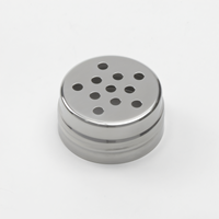 Stainless Steel Replacement Cheese Shaker Top for 2 oz. Shakers
