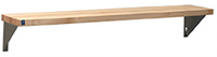 Eagle Group Hardwood Cutting Board for HT4 Hot Food Table, 63-1/2 Inch x 8 Inch x 1-1/4 Inch, Stationary Brackets