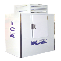 Fogel ICB-1 Outdoor Bagged Ice Merchandiser Freezer, 47 Cu. Ft., 1 Solid Door, Top-Mounted Self-Contained Refrigeration