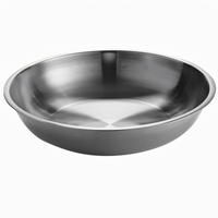 American Metalcraft 10-Inch Round Stainless Steel Seafood Tray, 36 oz.