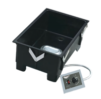 Vollrath Cayenne® Insulated Drop-In Electric Hot Well Warmer with Drain, Remote Control, 1 Full-Size Pan, 120V