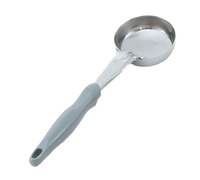 Vollrath Jacob's Pride 4 oz Solid Round Bowl Spoodle Portion Control Serving Spoon, Gray Handle