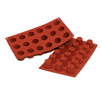 Silikomart Mini Bordelais 18-Cavity Silicone Mold