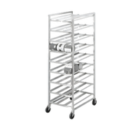Channel Manufacturing CSR-9M Full-Size Mobile Open-Top Aluminum Can Rack, 162 #10 Cans or 216 #5 Cans