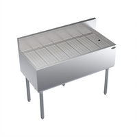 Krowne Royal Series Freestanding Stainless Steel Underbar Drainboard, 42-Inch x 19-Inch