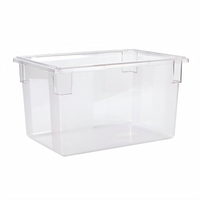 StorPlus™ Clear Polycarbonate Commercial Food Storage Box, 21.5 Gallon, 26 x 18 x 15 Inches