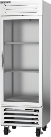 Beverage-Air Vista® Series One-Section Reach-In Display Freezer with Hinged Glass Door, 19.08 Cu. Ft.