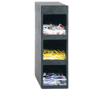 Vollrath LSC3-3P AcryFab Condiment Caddies