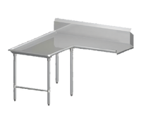 John Boos Pro-Bowl L-Shaped Island Clean Dishtable, 60