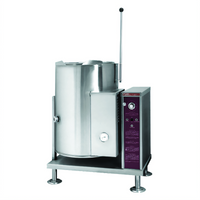 Southbend Steam KGCT-12 12 Gallon Gas Tilting Steam Kettle, 2/3-Jacketed, Right Support Console