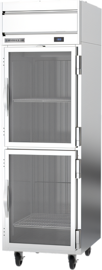 Beverage-Air Horizon Series One-Section Half-Glass Door Reach-In Freezer, 21.06 Cu. Ft., Top-Mounted Self-Contained