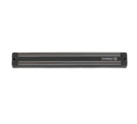 12-Inch Magnetic Knife Holder Bar, Black Plastic