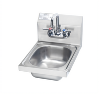 Krowne 12-Inch Wall-Mount Space Saver Hand Sink with Faucet