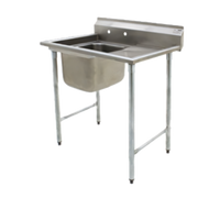 Eagle Group Commercial 1-Compartment Stainless Steel Sink with Right-Hand Drainboard