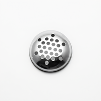 American Metalcraft Replacement Cheese Shaker Lid with Extra-Large 1/4-Inch Holes, Stainless Steel