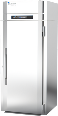 Victory UltraSpec Powered by V-Core Roll-In Solid Door Warming Cabinet, 1-Section, 33.6 Cu. Ft.