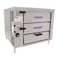 Bakers Pride HearthBake Series GP51 Countertop Gas Pizza/Bake Oven with 2 Cordierite Decks