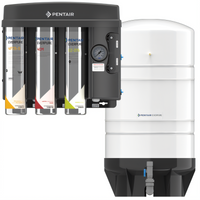 Everpure EZ-RO 375/16G Non-Electric Reverse Osmosis Water Filtration System with 16-Gallon Tank