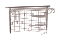 Metro SW-1848K4-30-PIZZA SmartWall Wall-Mounted Shelving