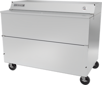 Beverage-Air SMF58HC-1-S Single Access Forced-Air School Milk Cooler, 58-Inch Wide, 24 Cu. Ft., Stainless Steel