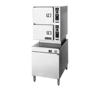 Cleveland Range Classic Convection 24-Inch Countertop Convection Steamer with Steam Coil Generator, 2 Compartments