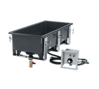 Vollrath Cayenne 4-Pan 1/3-Size Top-Mount Drop-In Electric Hot Well Warmer