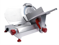 Trento 12-Inch Manual Gravity Feed Commercial Meat Slicer, Belt-Driven, 1/2 HP