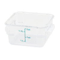Winco PTSC-2 Commercial Food Storage Containers Case of 60