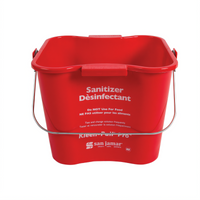 CFS Brands KPP196RD Kleen-Pail Mop Bucket & Wringer Case of 12