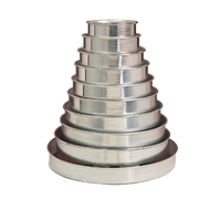 American Metalcraft HA80142 Heavy-Weight Straight-Sided Aluminum Pizza Pan, 14 Inch ID x 2 Inch Deep
