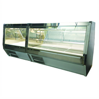 Howard-McCray 40E Series 148-1/2-Inch Straight Glass Deli Meat & Cheese Service Case with Self-Contained Refrigeration