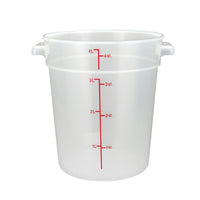 Winco PTRC-4 Commercial Food Storage Containers Case of 12