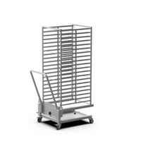 UNOX USA 20-Pan GN 2/1 316 Stainless Steel Trolley