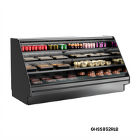 Fusion® 52-Inch High Refrigerated Self-Service Case with Flat Profile, Remote DX, 99-3/4-Inch Wide