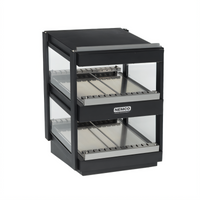 Nemco 30-Inch Countertop Dual-Shelf Hot Food Merchandiser