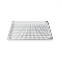 UNOX STEAM&FRY GN 1/1 12 x 20 Inch Stainless Steel Basket