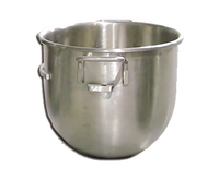 30 Quart Round Stainless Steel Mixer Bowl, 15-1/2 Inch Diameter