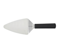 Mundial 4 x 5-3/4 Inch Stainless Steel Pizza Server with Black Polypropylene Handle