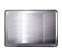 Admiral Craft Full-Size Perforated Aluminum Bun Pan, 18 Gauge